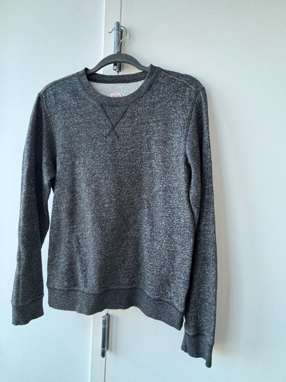 Mossimo Supply Co. Men's Heather Charcoal Crewneck Sweatshirt